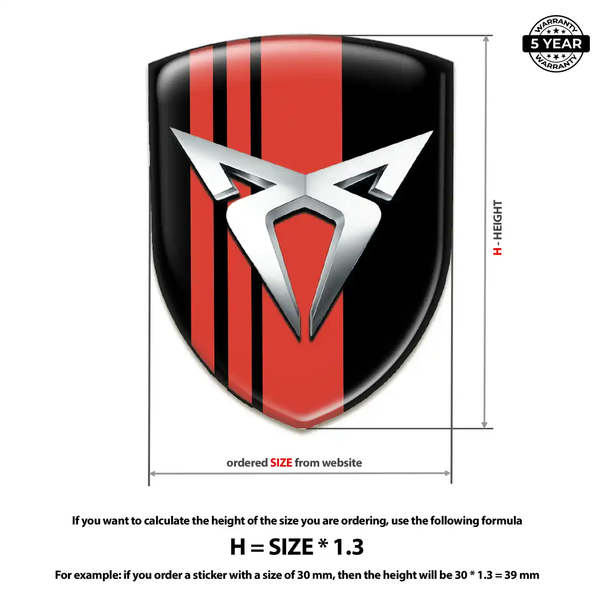 Cupra Emblem Silicone Superior Craft