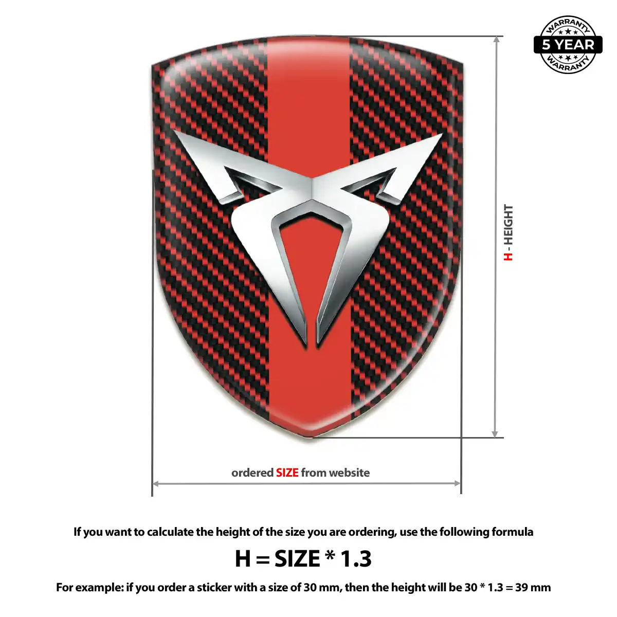 Cupra Emblem Superior Craft