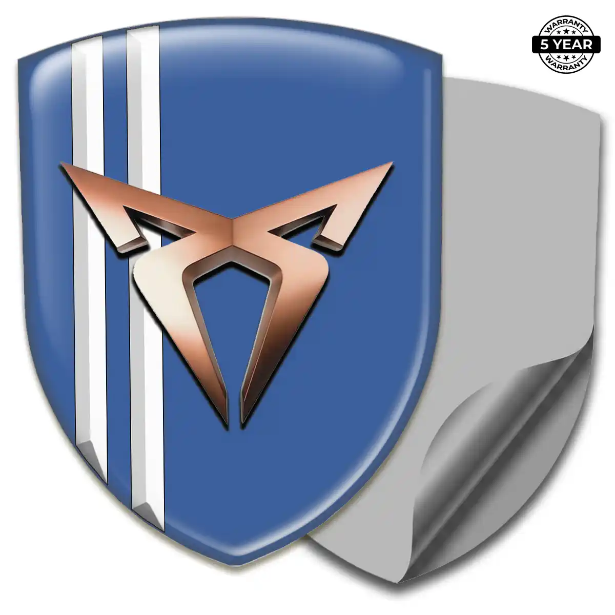 Cupra Epoxy Domed Sticker Superior Craft