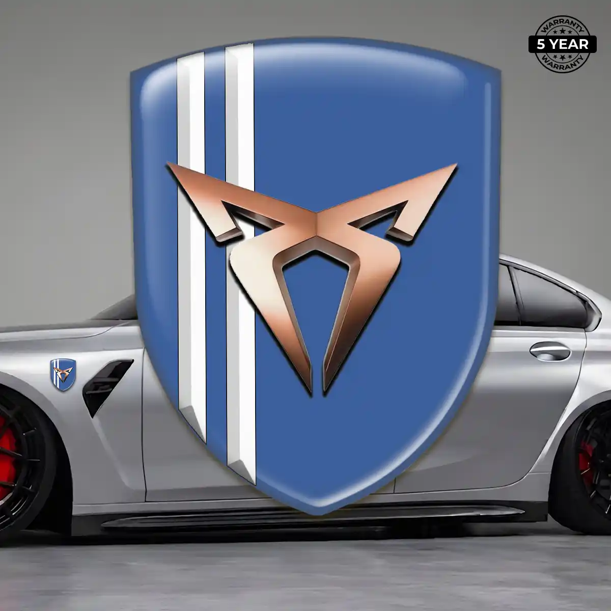 Cupra Epoxy Domed Sticker Superior Craft