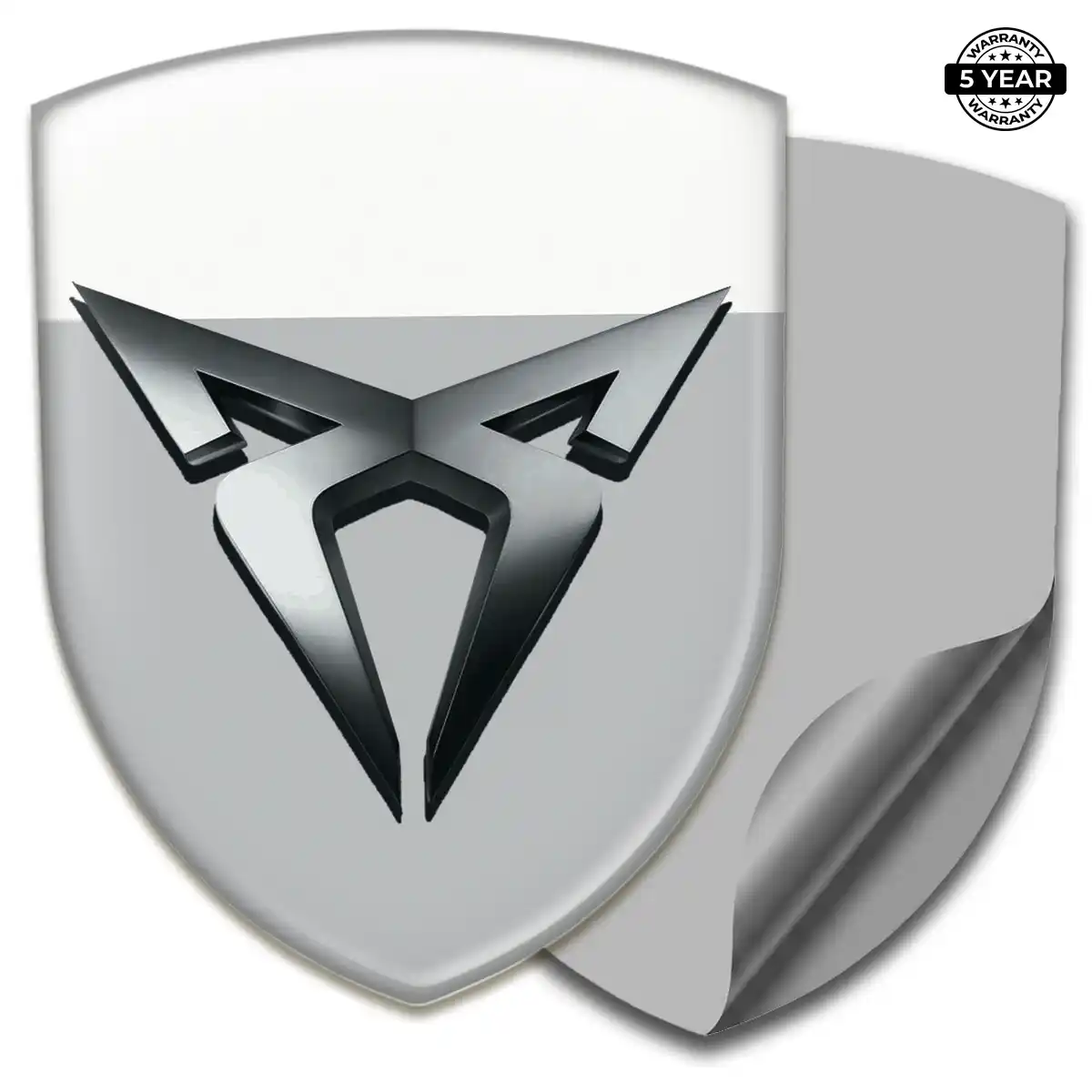 Cupra Gel Badge Sticker Sleek Style