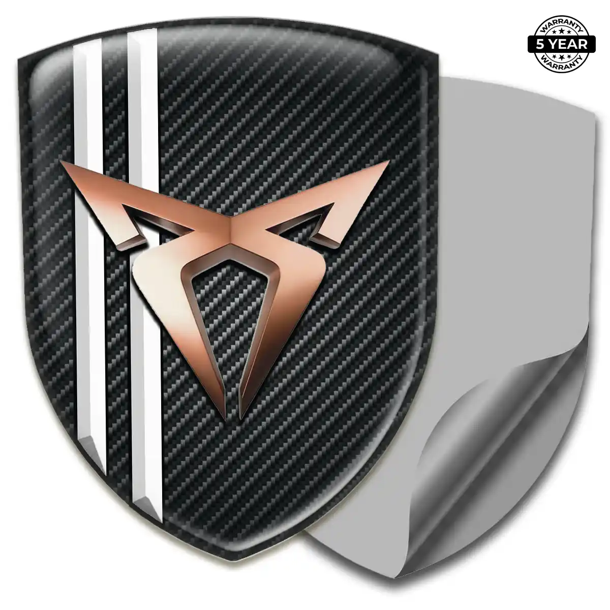 Cupra Gel Badge Sticker Superior Craft