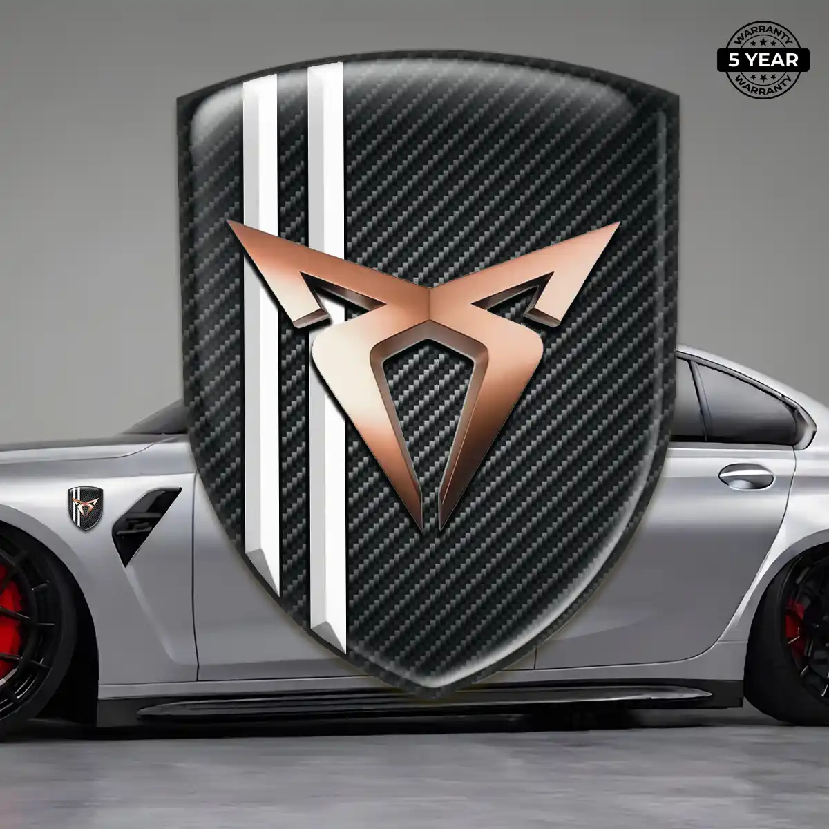 Cupra Gel Badge Sticker Superior Craft