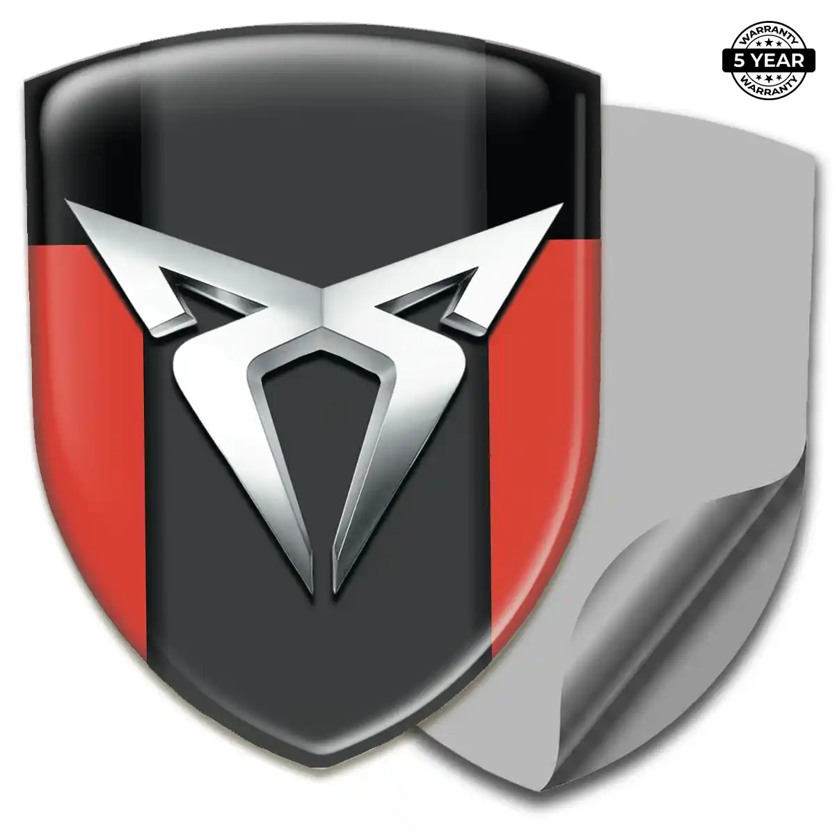 Cupra Gel Emblem Sticker Prime Quality