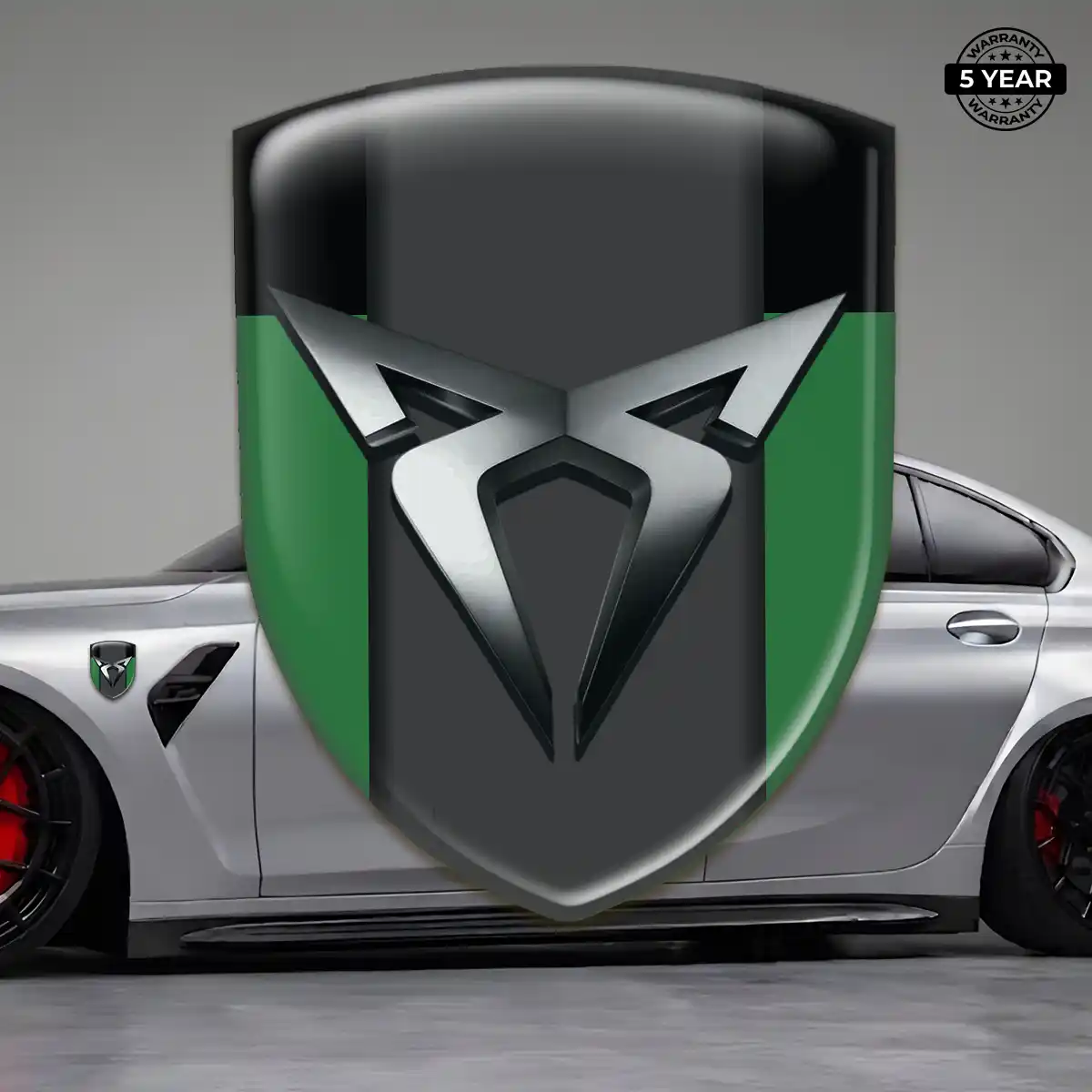 Cupra Gel Emblem Sticker Signature Grade