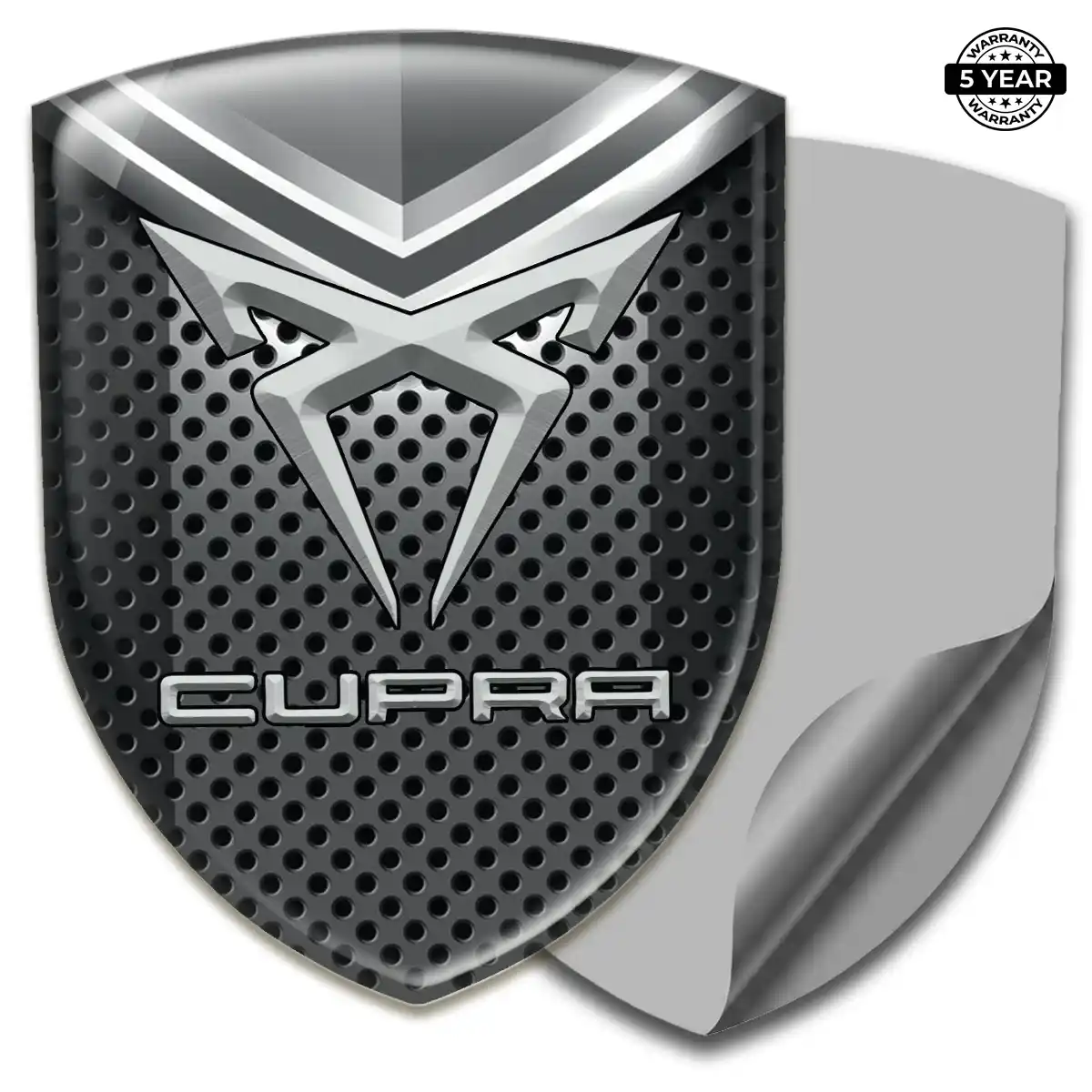 Cupra Gel Emblem Sticker Superior Craft
