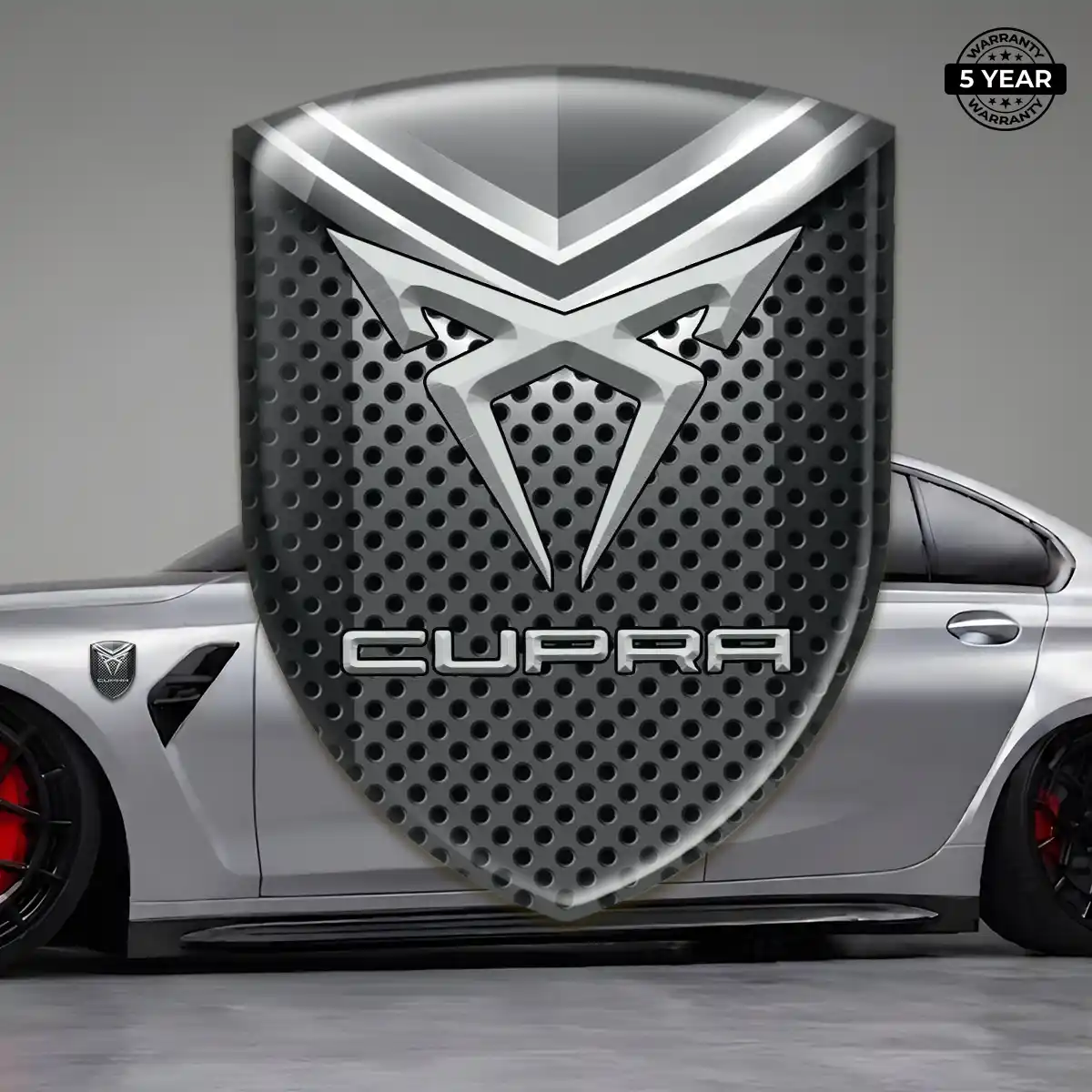 Cupra Gel Emblem Sticker Superior Craft