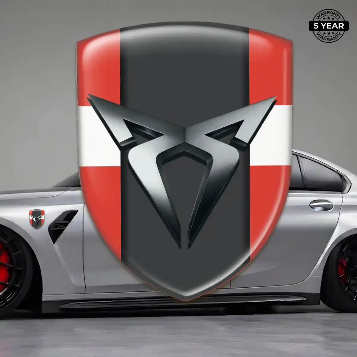 Cupra Logo Badge Sleek Style