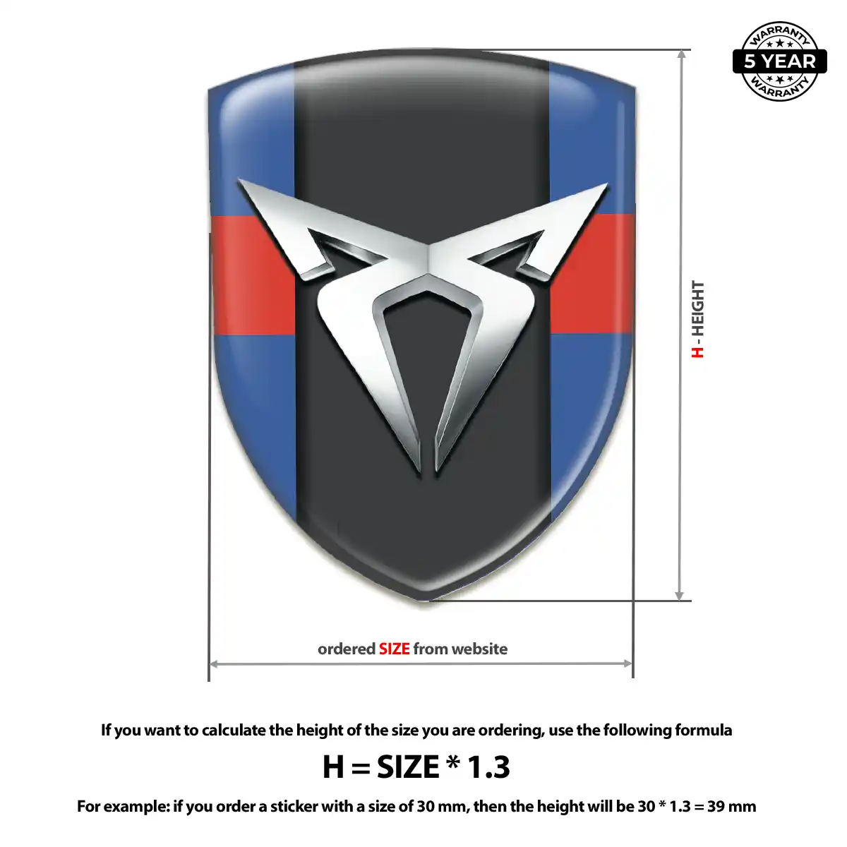 Cupra Logo Badge Superior Craft