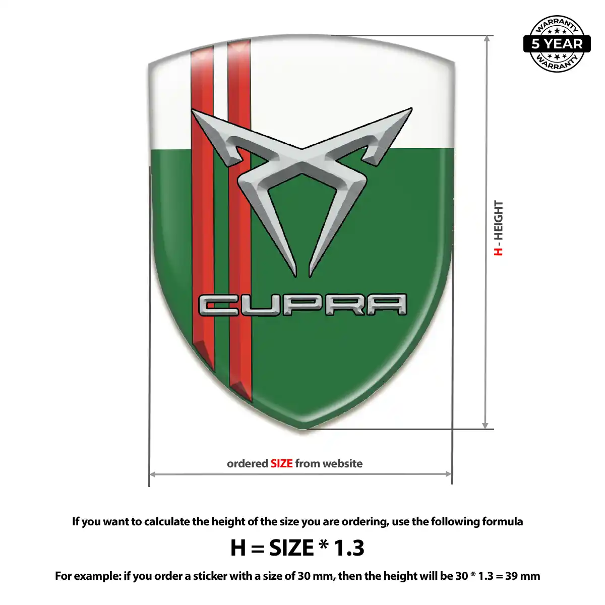 Cupra Logo Emblem Sleek Style