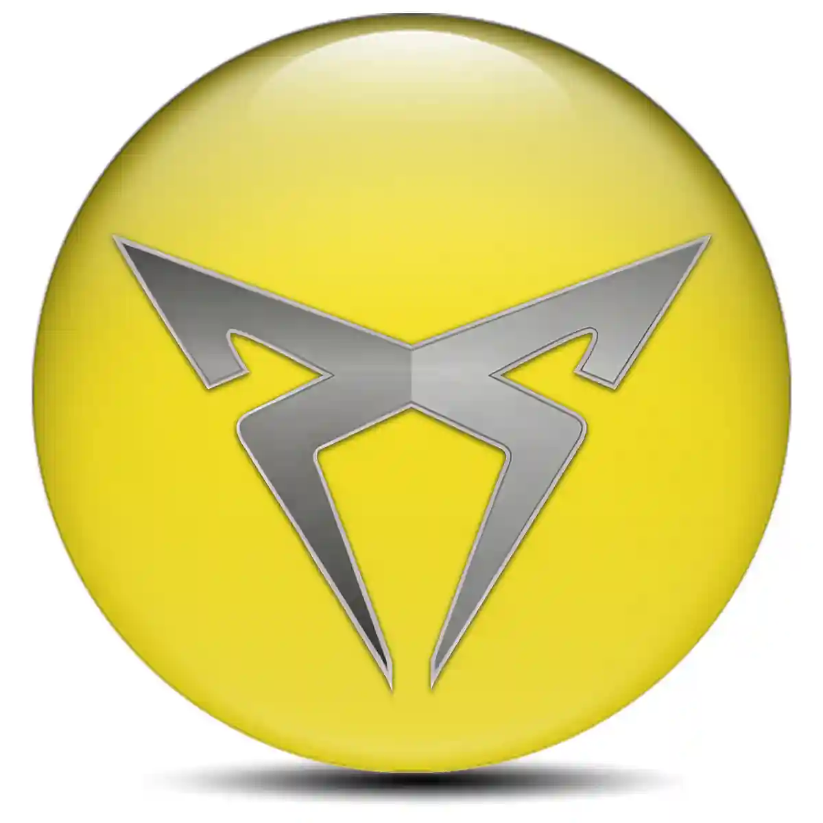 Cupra Logo Silicone Badge Self-Adhesive High Quality
