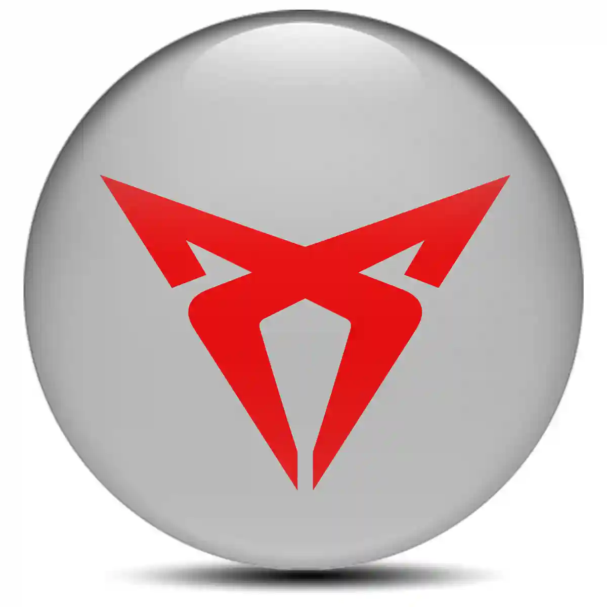 Cupra Logo Silicone Badge Self-Adhesive Premium Edition