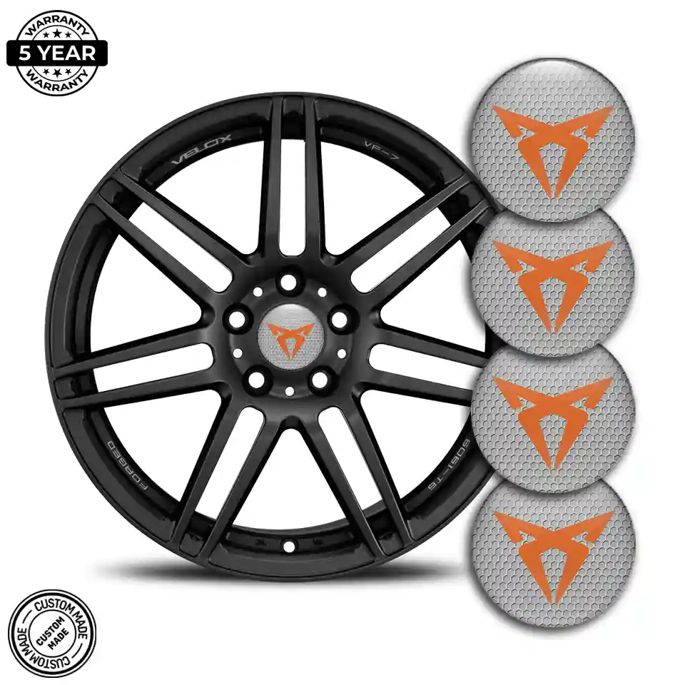 Cupra Logo Silicone Emblem High Quality