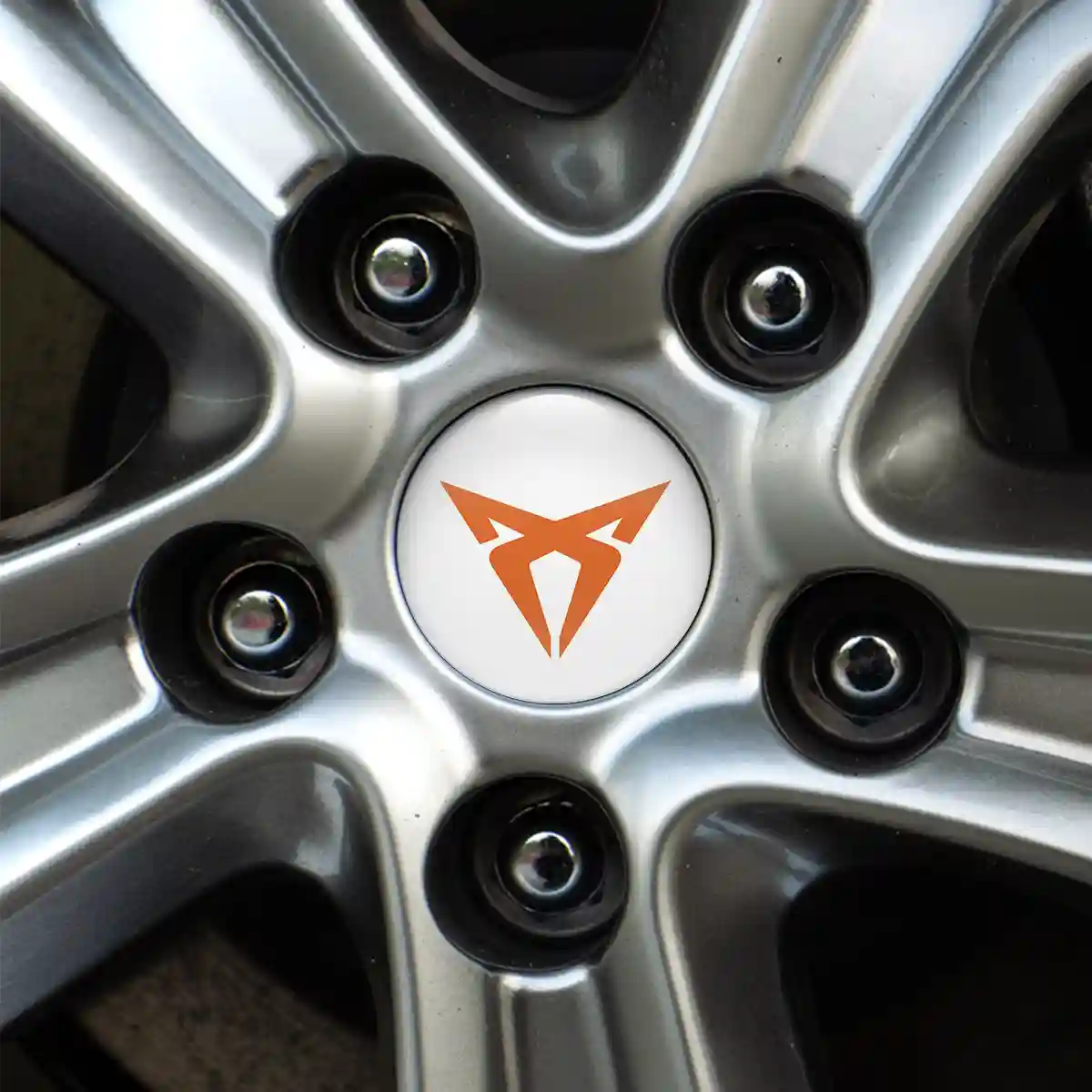 Cupra Logo Silicone Sticker Premium Edition