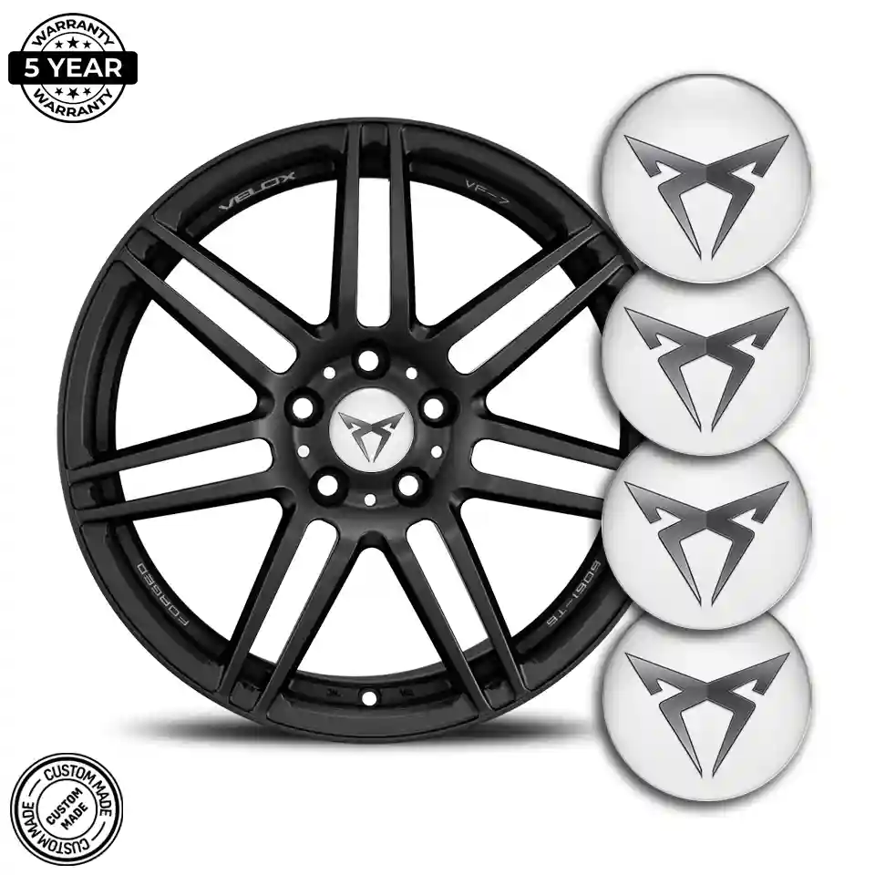 Cupra Logo Silicone Sticker Self-Adhesive High Quality