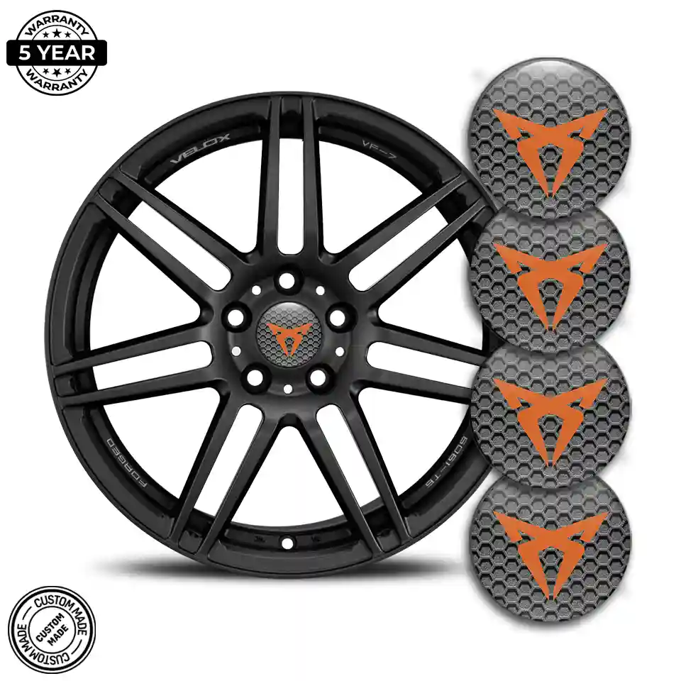 Cupra Logo Silicone Sticker Self-Adhesive Stylish Design