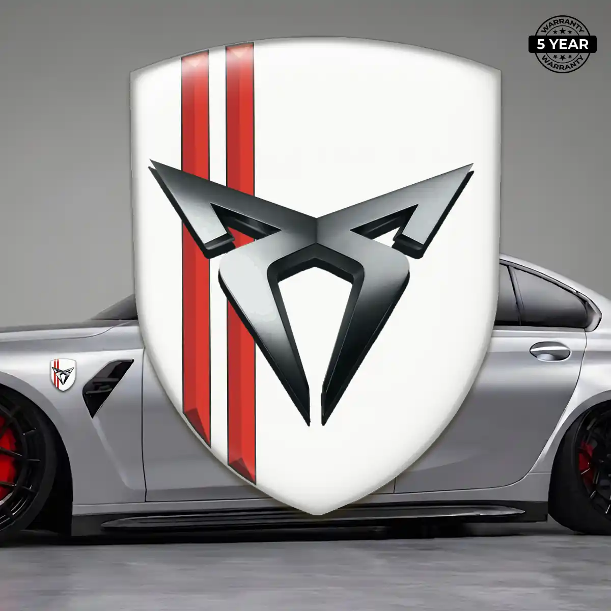 Cupra Logo Sticker Prime Quality