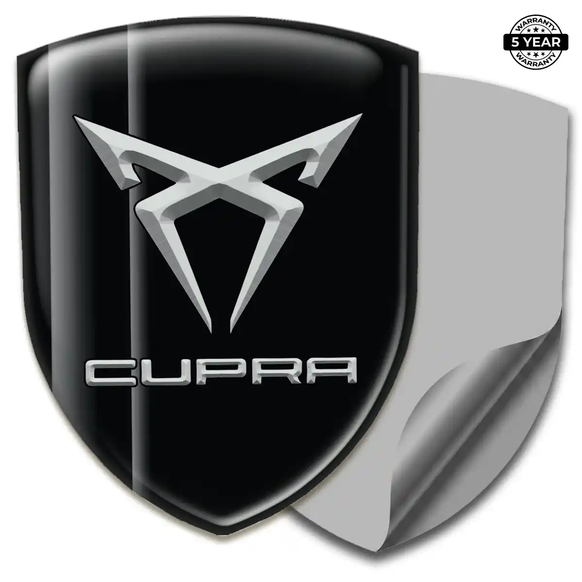 Cupra Logo Sticker Refined Design