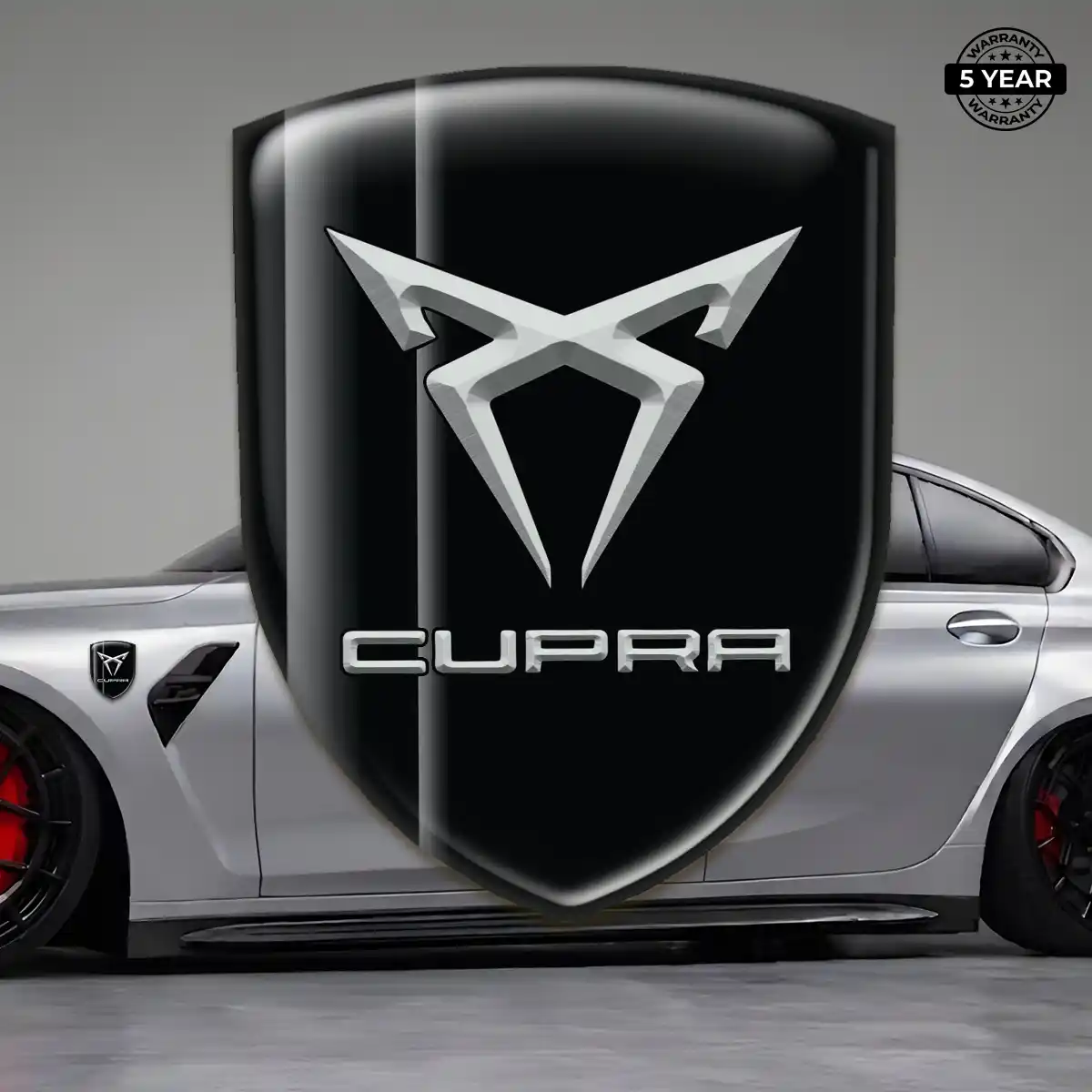 Cupra Logo Sticker Refined Design