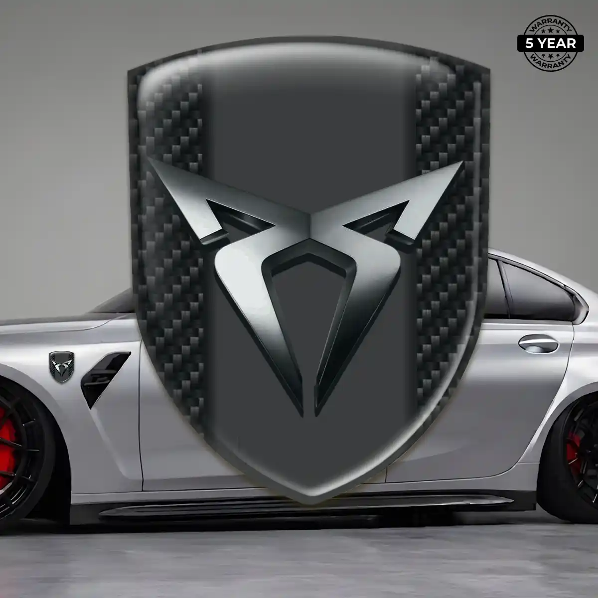 Cupra Logo Sticker Sleek Style