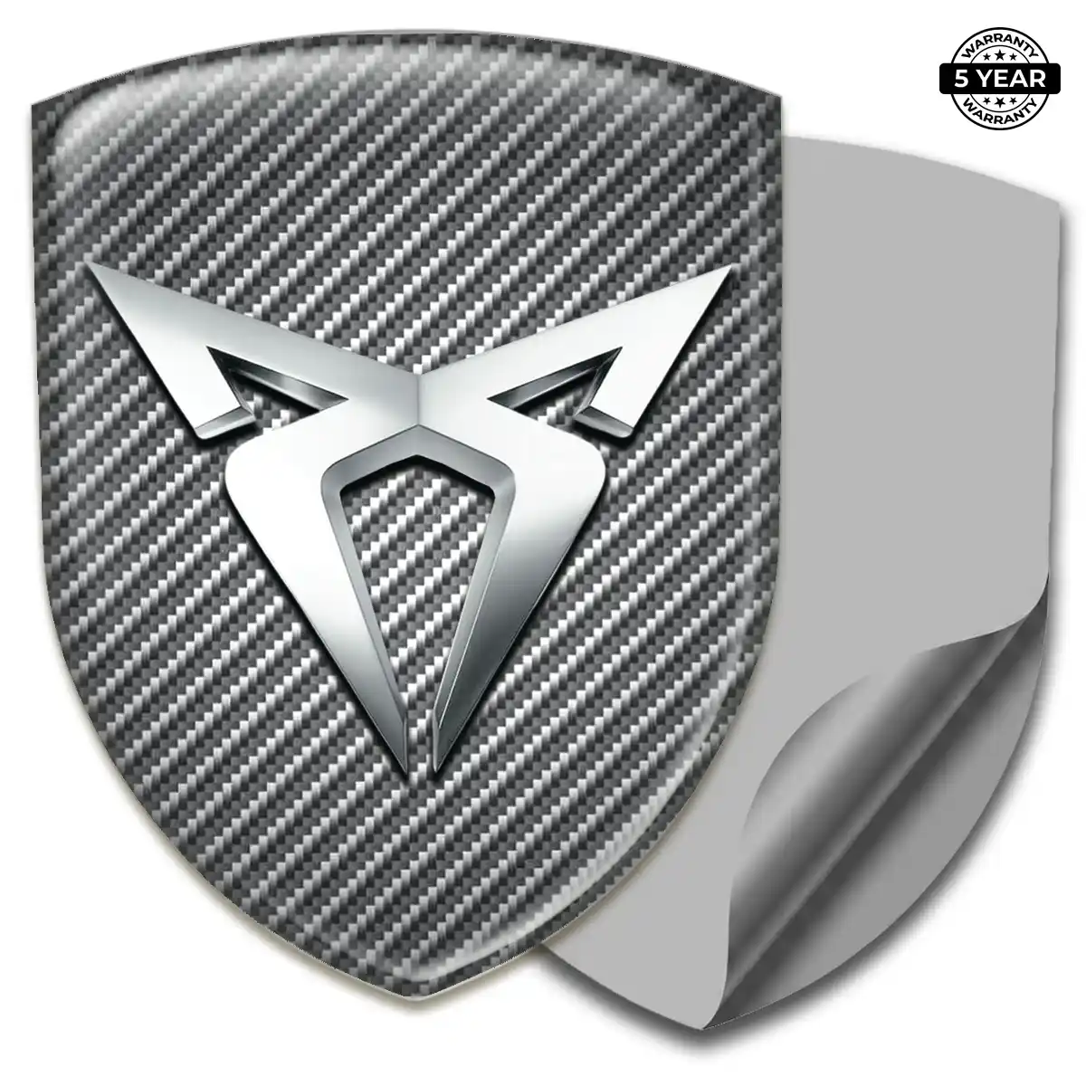Cupra Polyurethane Domed Sticker Signature Grade