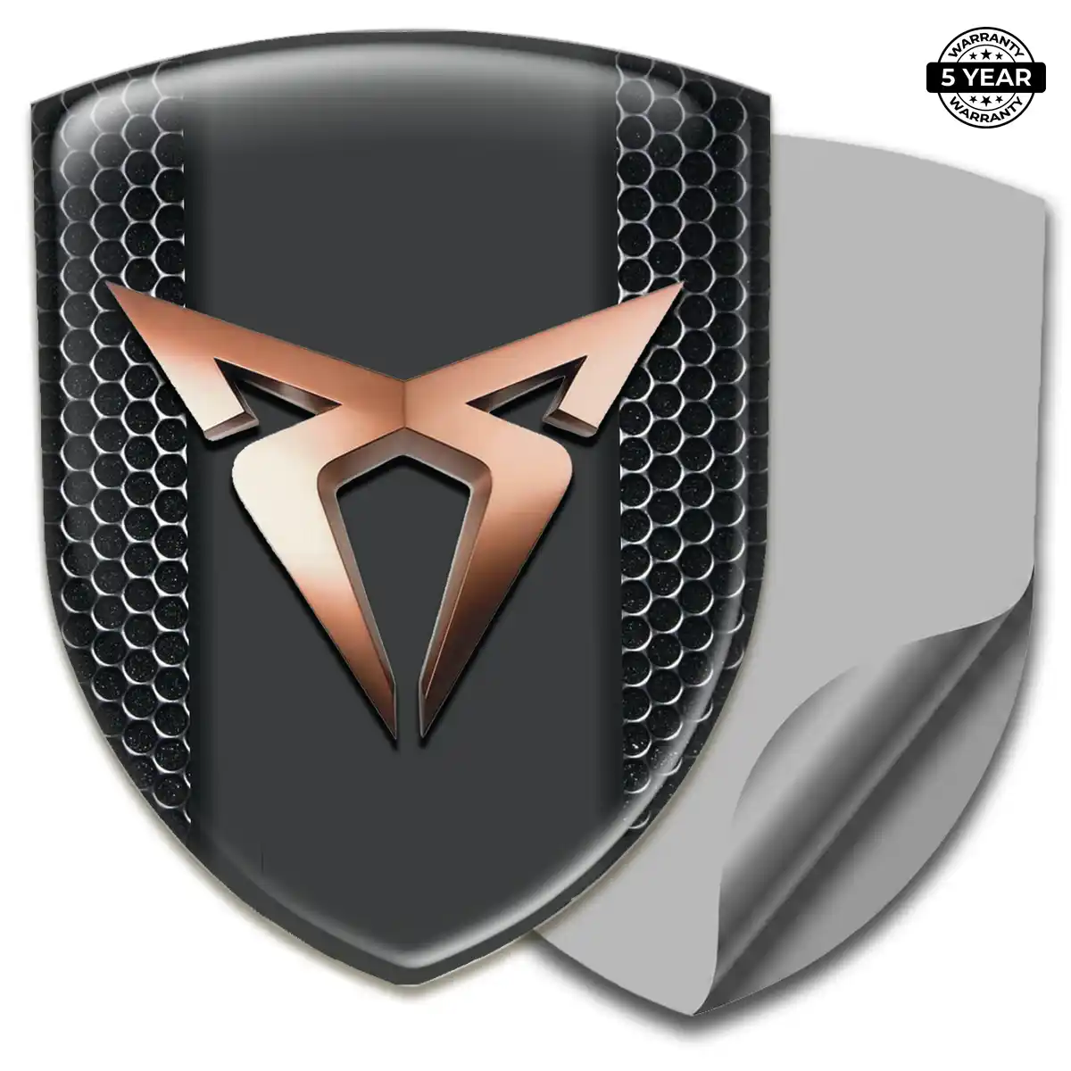 Cupra Resin Badge Sticker Prime Quality
