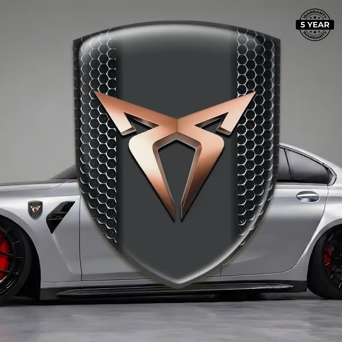Cupra Resin Badge Sticker Prime Quality