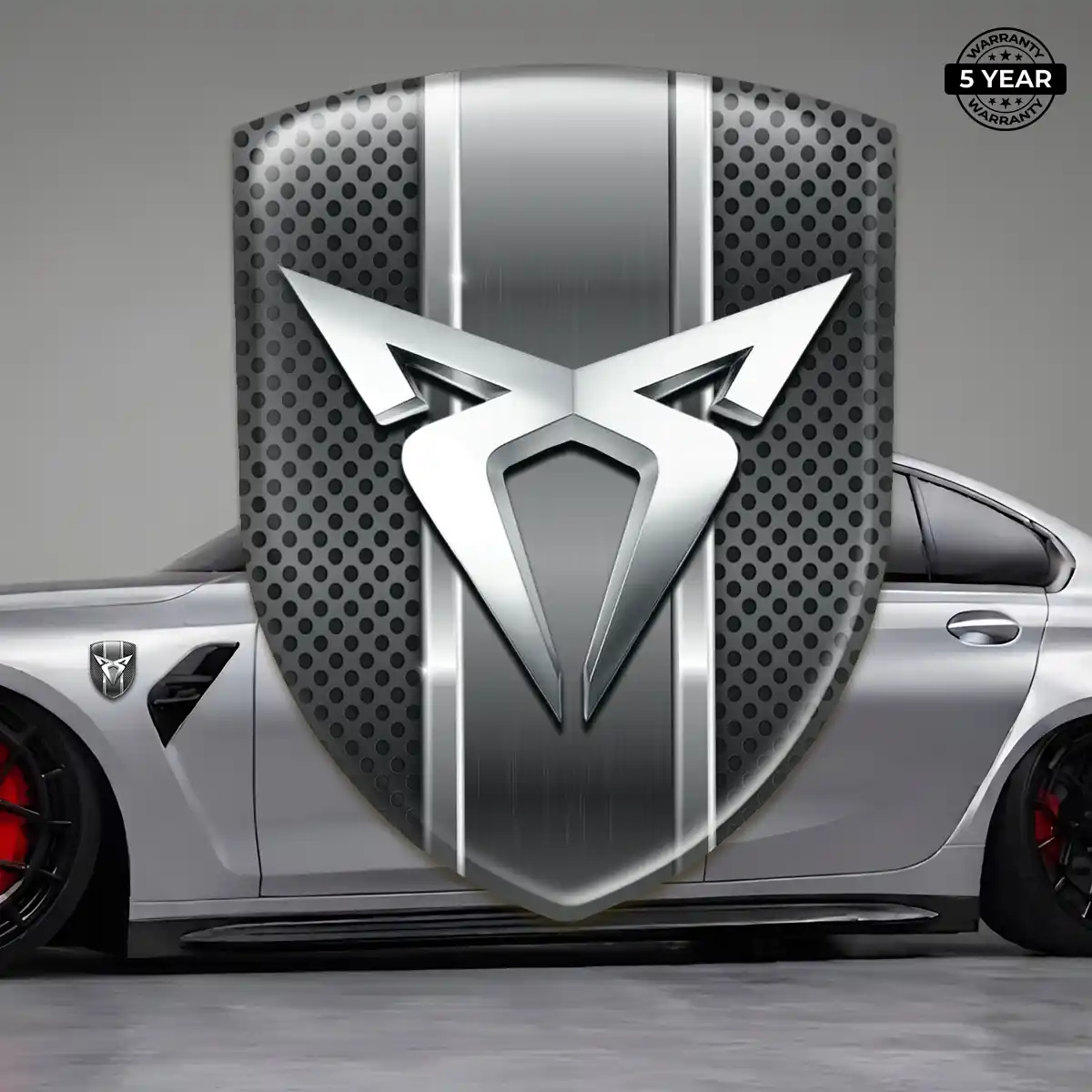 Cupra Resin Badge Sticker Refined Design