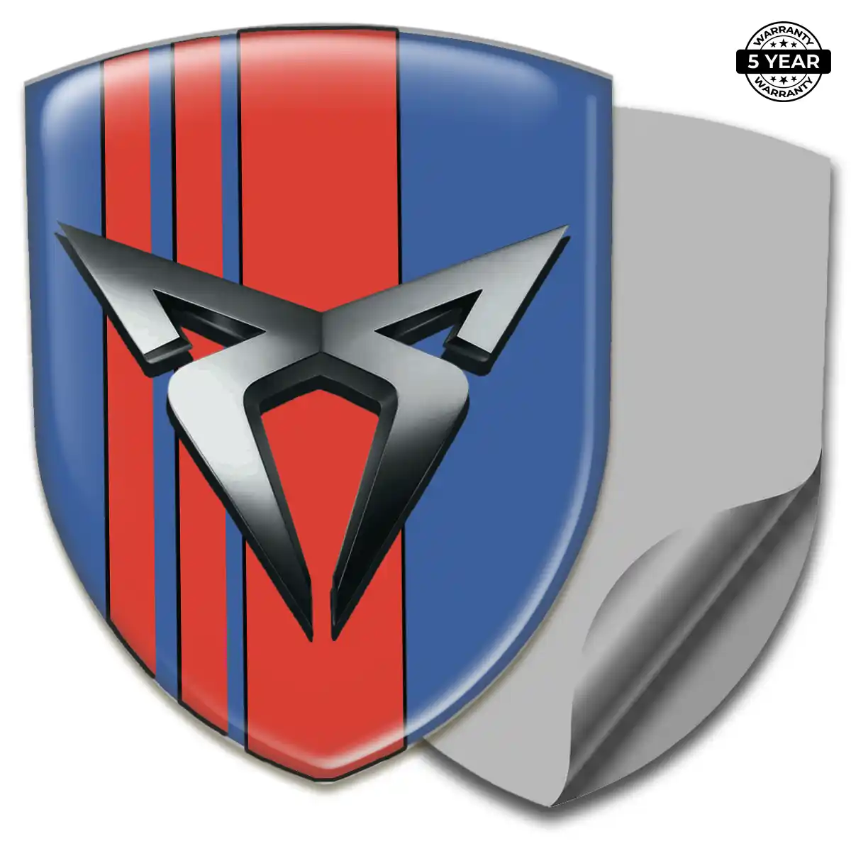 Cupra Resin Badge Sticker Superior Craft