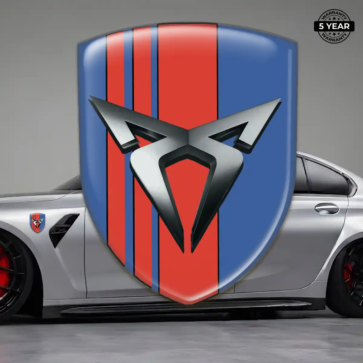 Cupra Resin Badge Sticker Superior Craft