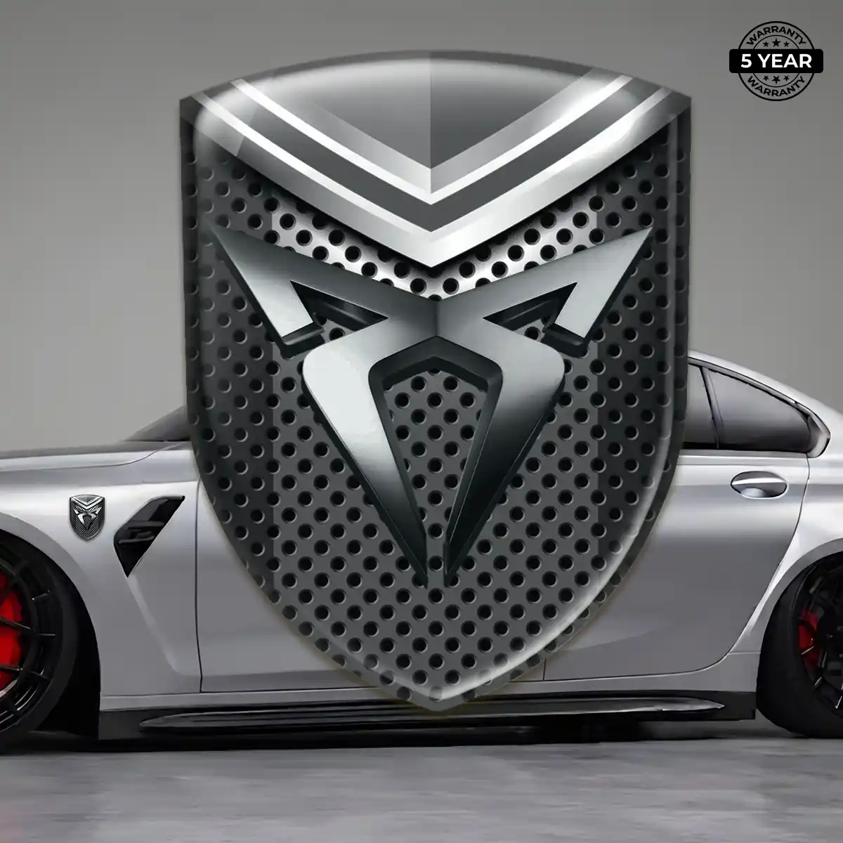 Cupra Resin Domed Sticker Superior Craft