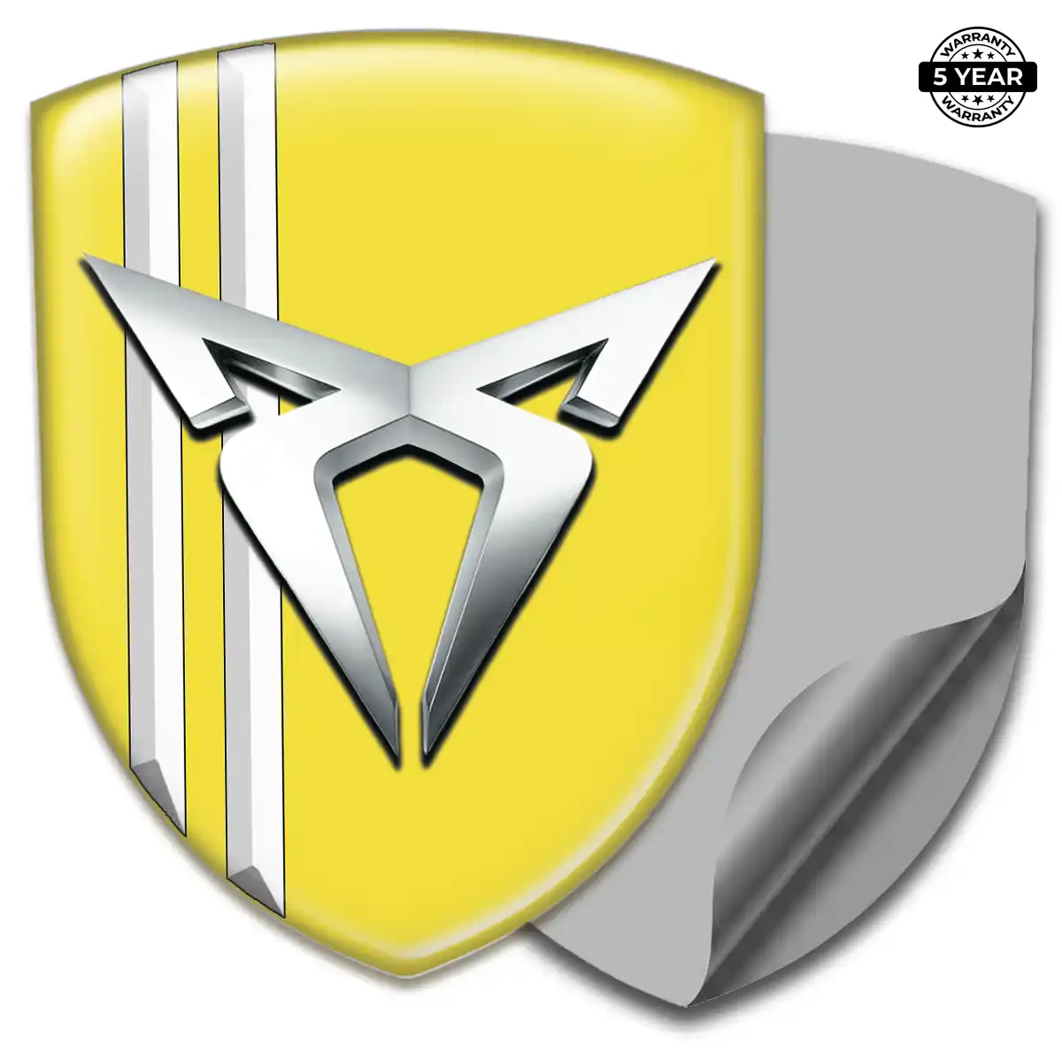 Cupra Resin Emblem Sticker Elite Finish