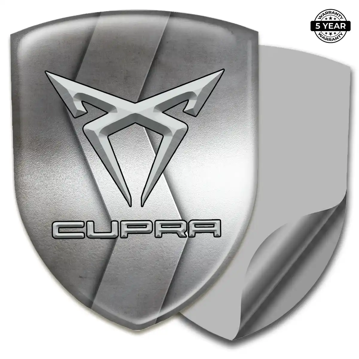 Cupra Resin Emblem Sticker Prime Quality