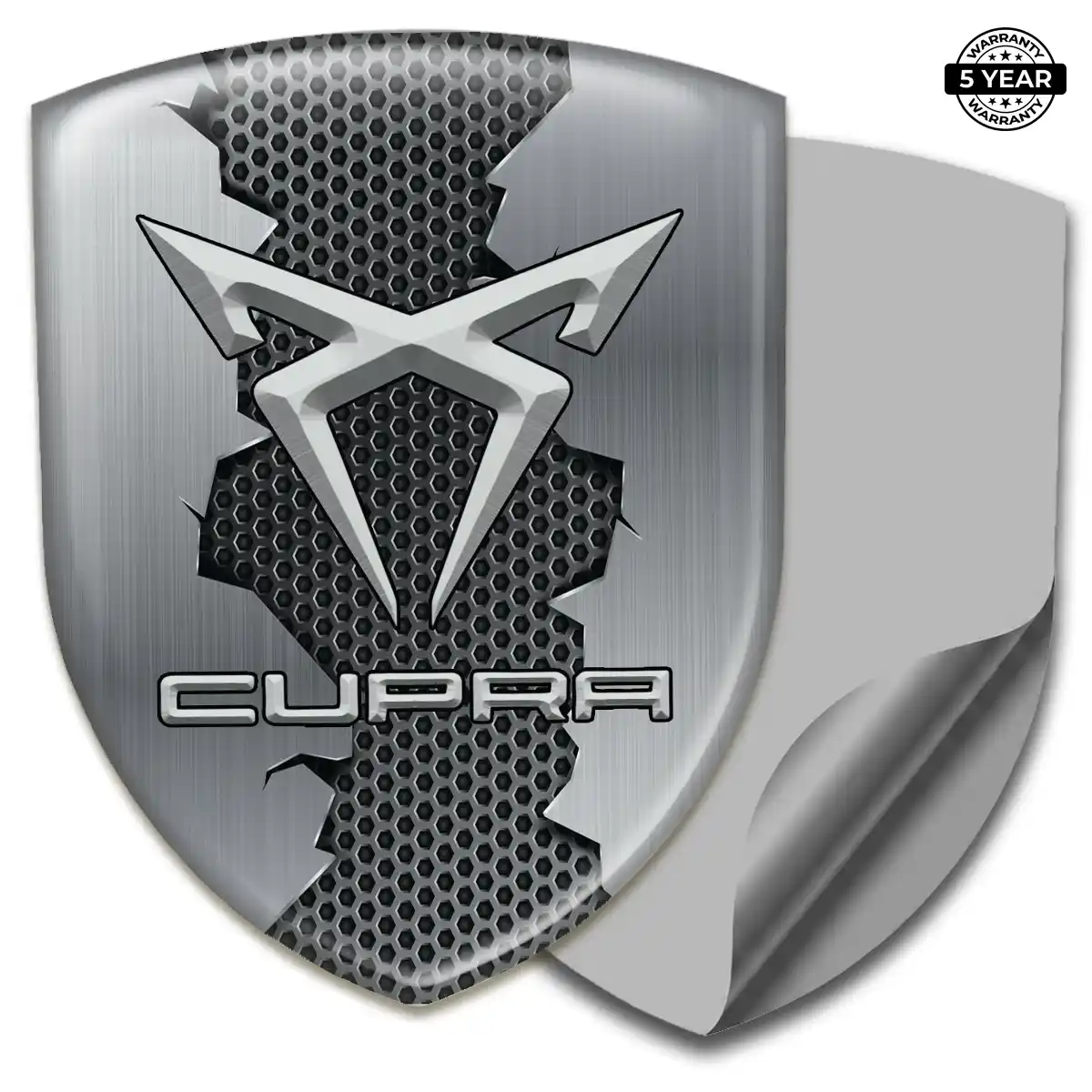 Cupra Resin Emblem Sticker Superior Craft