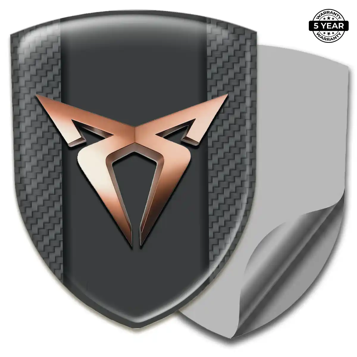 Cupra Self Adhesive Emblem Sticker Prime Quality
