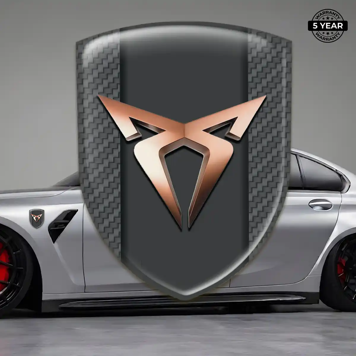 Cupra Self Adhesive Emblem Sticker Prime Quality