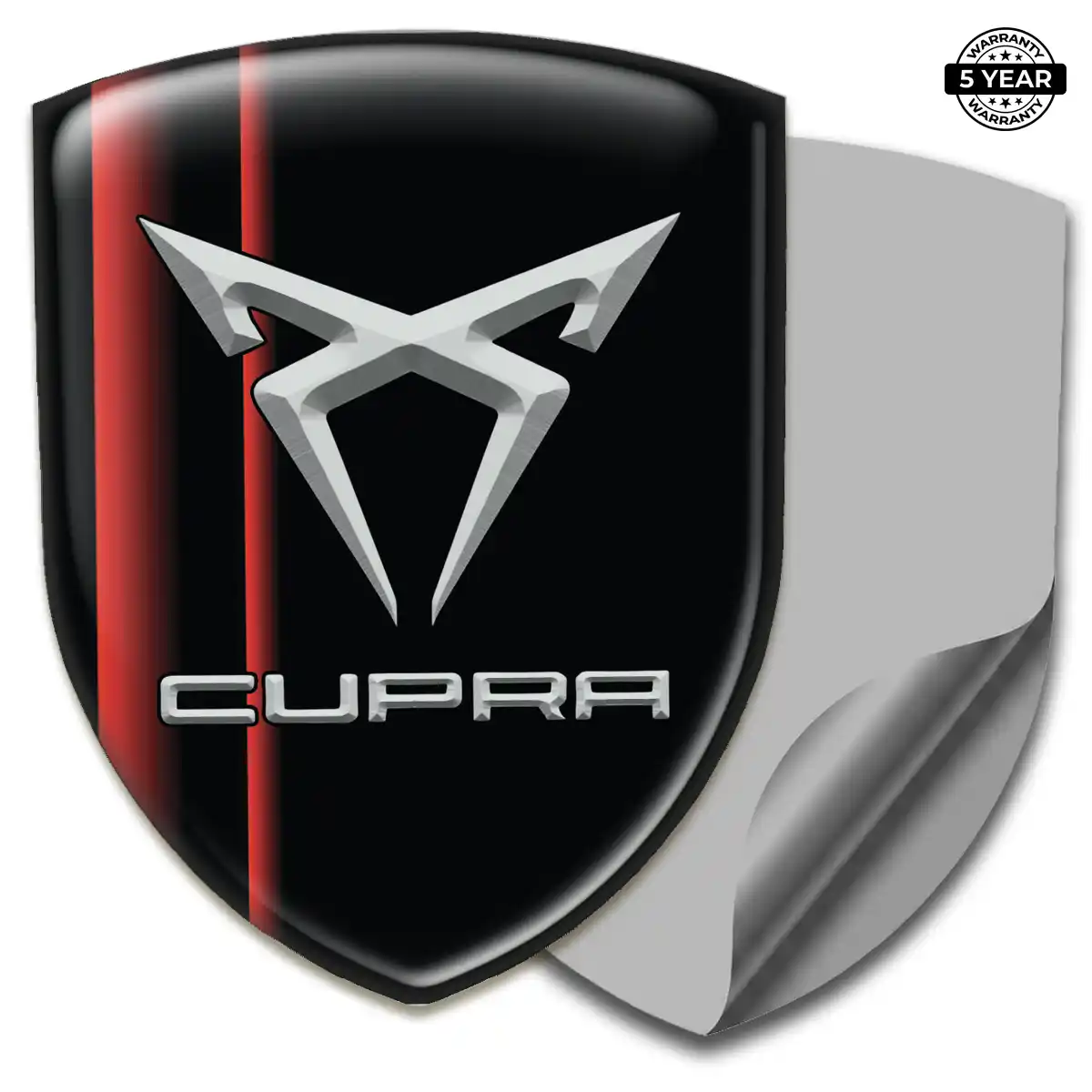 Cupra Self Adhesive Emblem Sticker Sleek Style