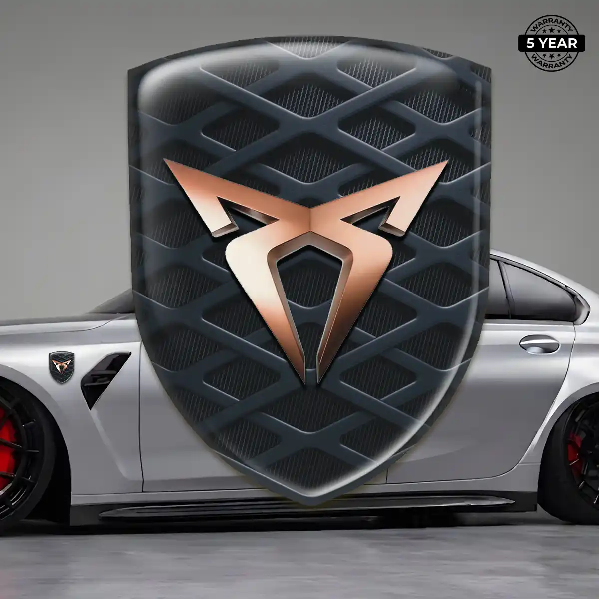 Cupra Silicone Badge Prime Quality