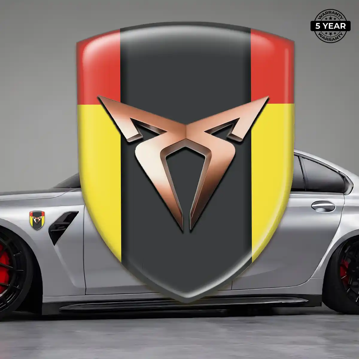 Cupra Silicone Badge Refined Design