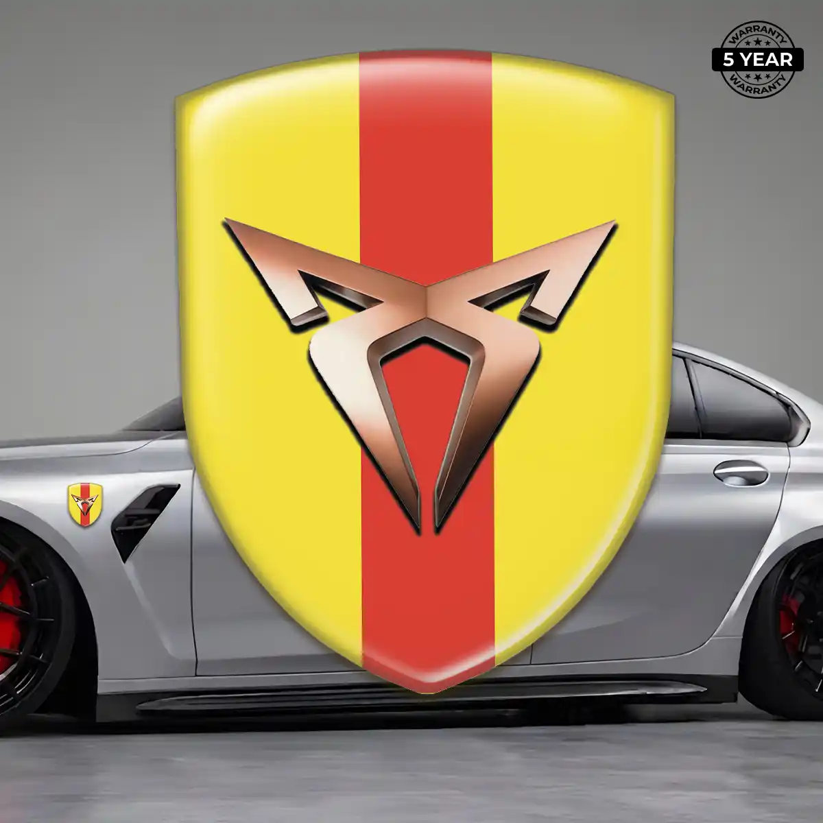 Cupra Silicone Emblem Elite Finish