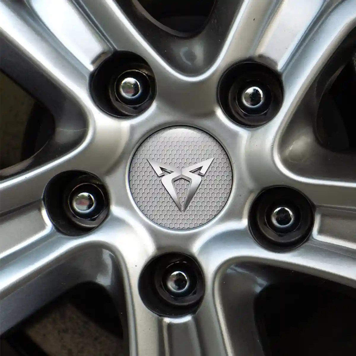 Cupra Silicone Emblem Self-Adhesive High Quality