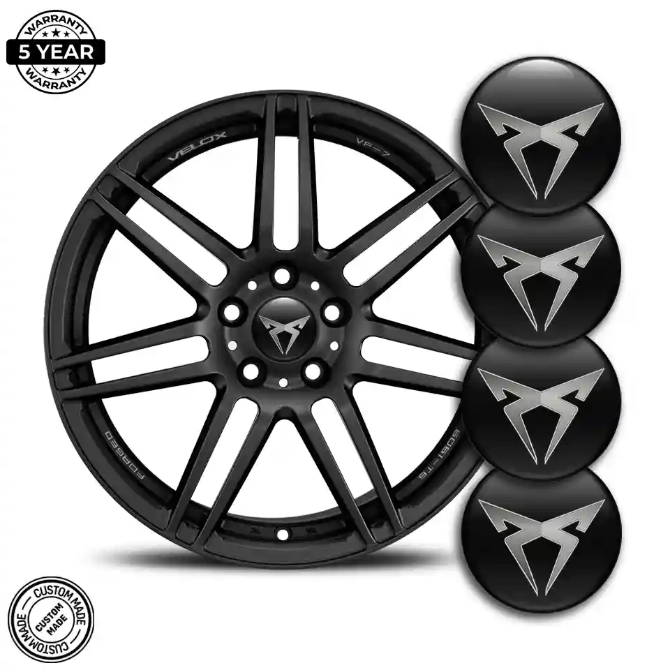 Cupra Silicone Emblem Self-Adhesive Stylish Design
