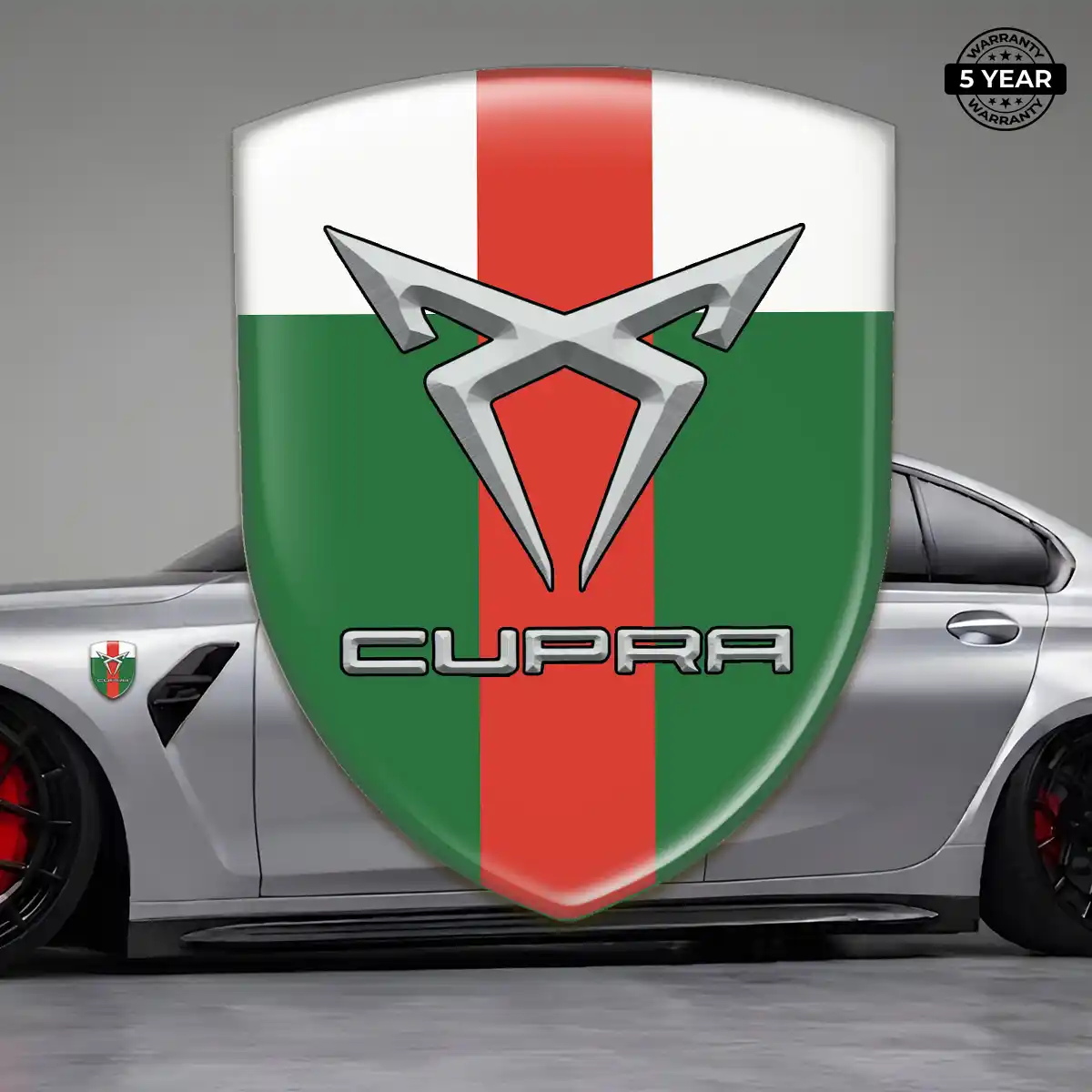 Cupra Silicone Sticker Refined Design