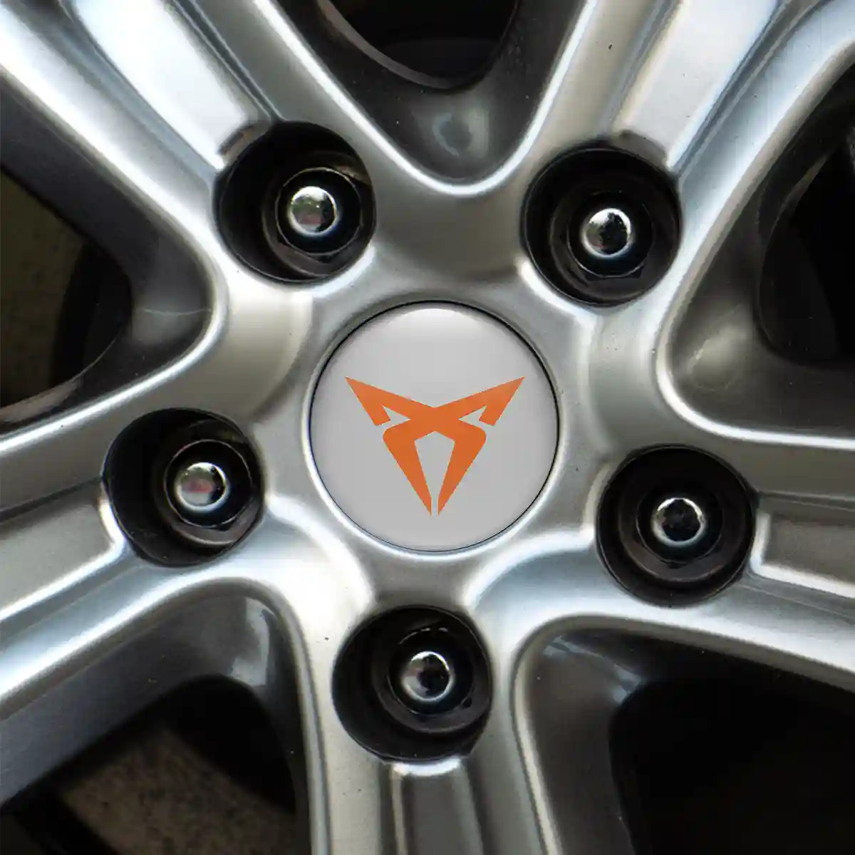 Cupra Silicone Sticker Self-Adhesive Stylish Design