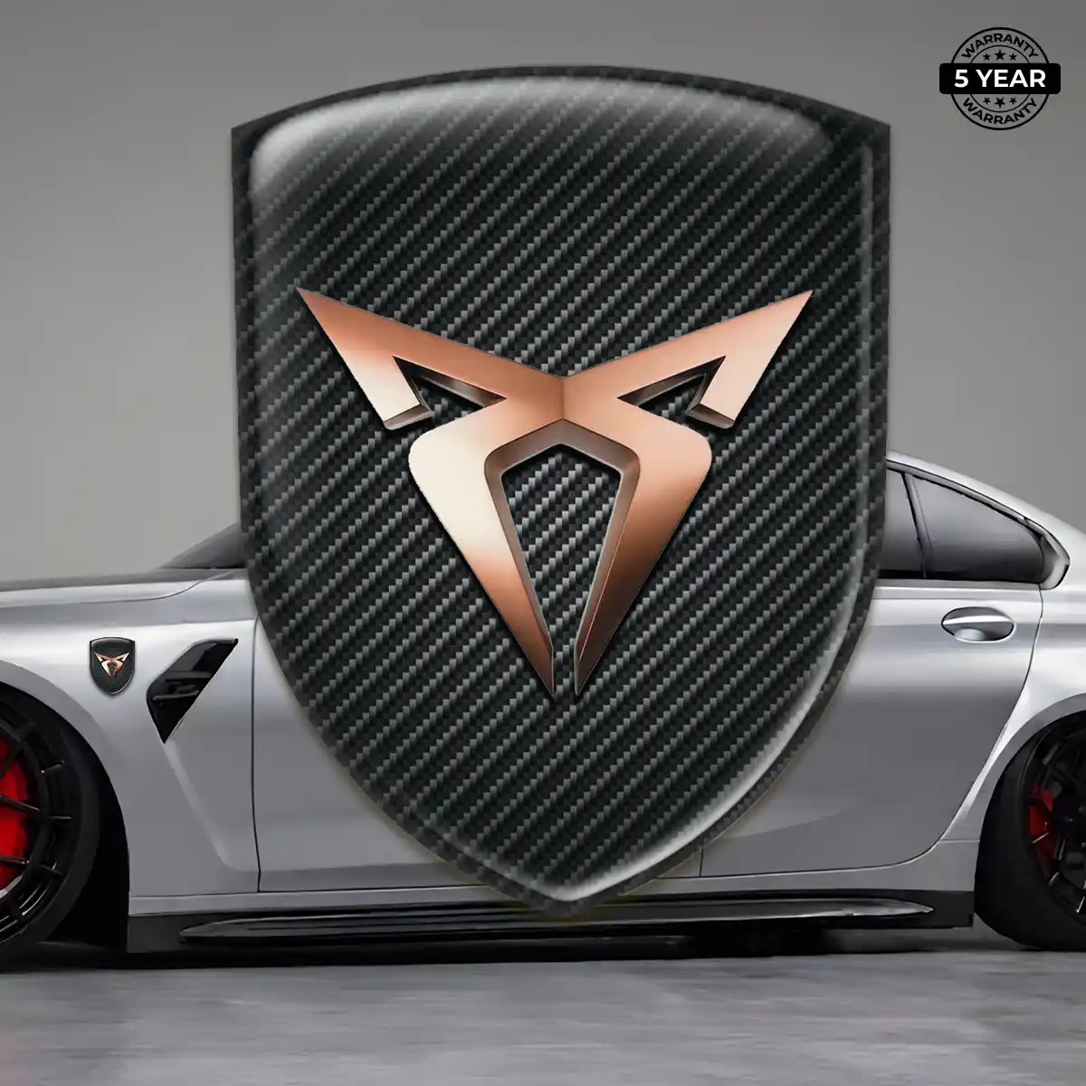 Cupra Silicone Sticker Sleek Style
