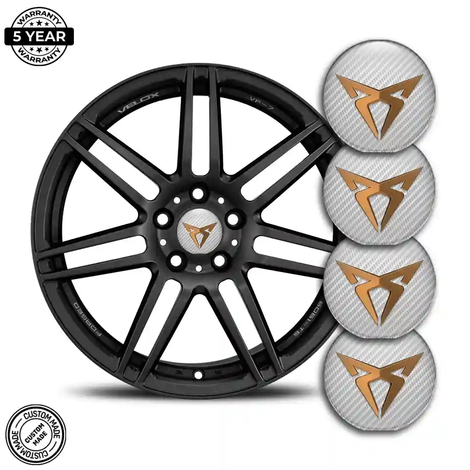 Cupra Sticker Epoxy 3D Gel Premium Edition