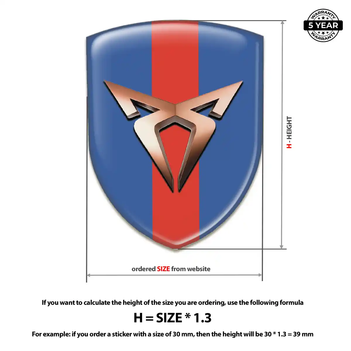 Cupra Sticker Refined Design