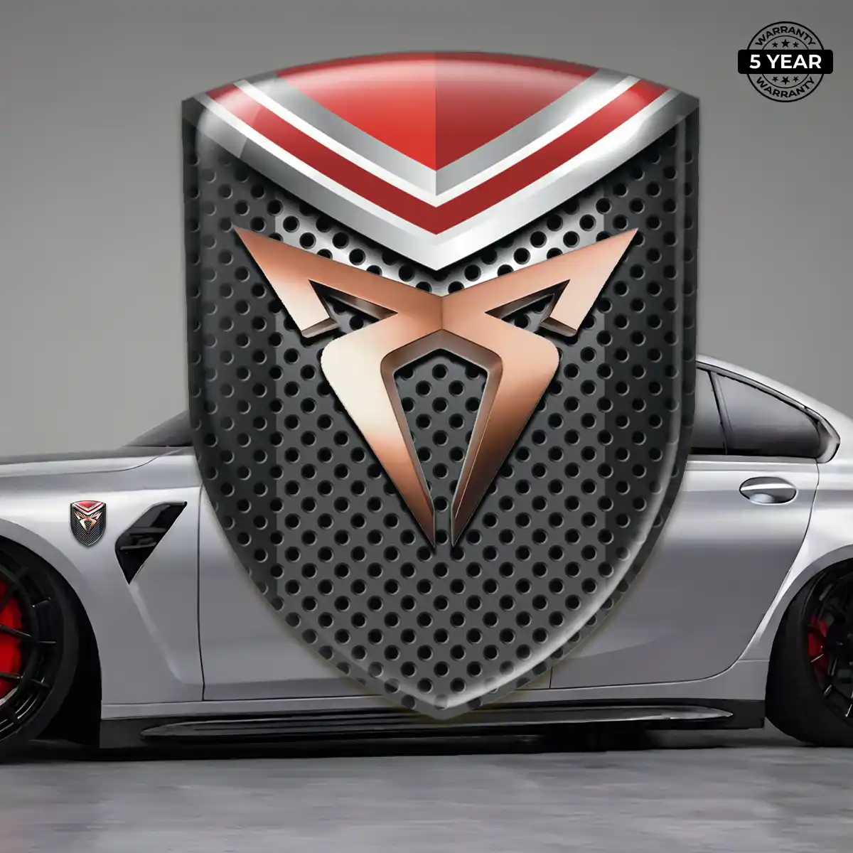 Cupra Vehicle Logo Sticker Elite Finish
