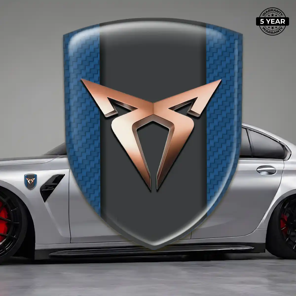 Cupra Vehicle Logo Sticker Refined Design