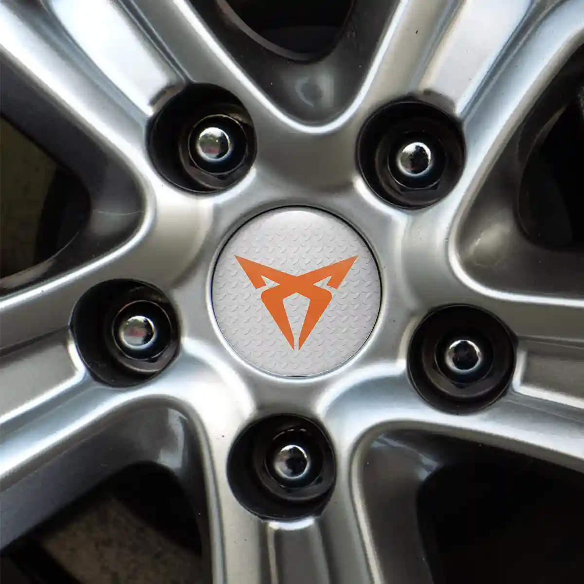 Cupra Wheel Emblem Self-Adhesive Premium Edition